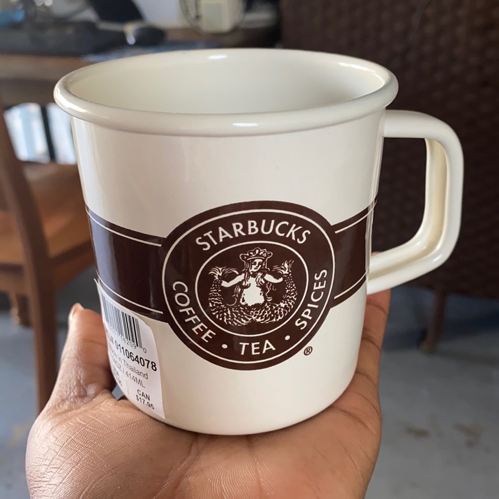 Starbucks enamel mug